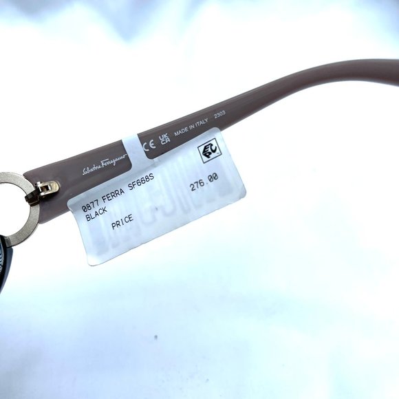 NWT Auc Ferragammo 57mm Oversized Sunglasses